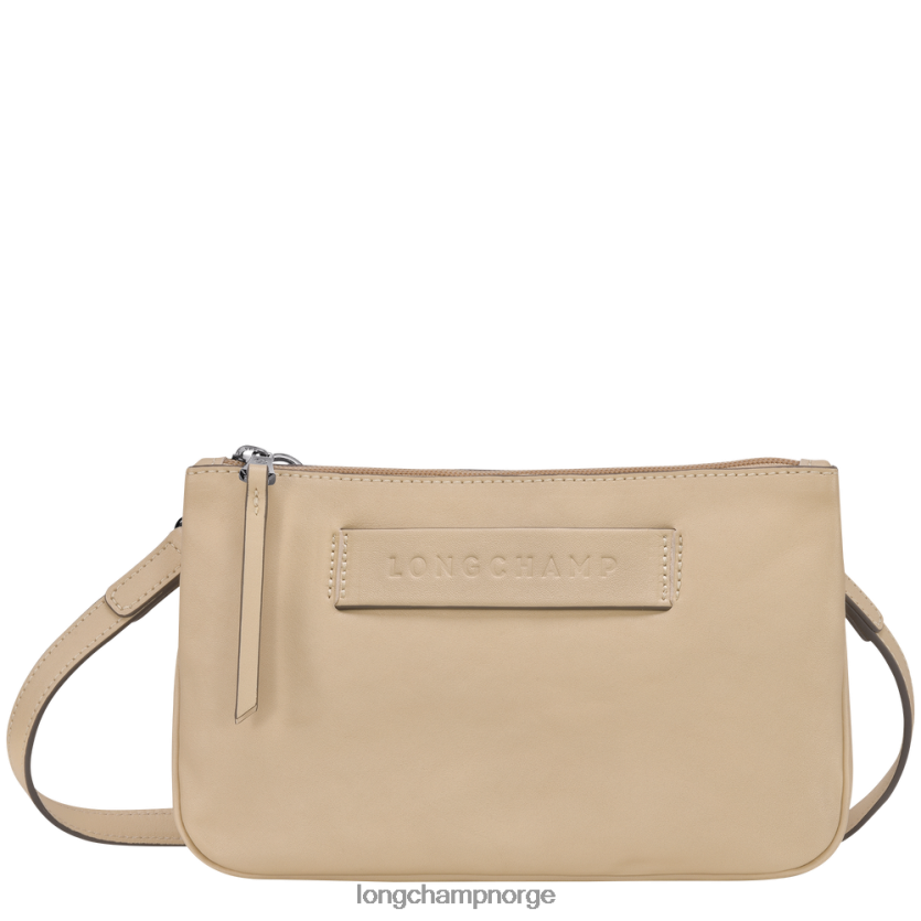 Longchamp 3D crossbody bag xs kvinner beige FTJ6LL318