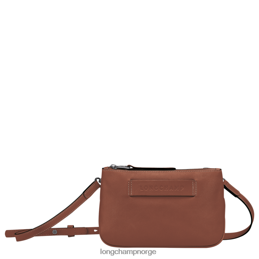 Longchamp 3D crossbody bag xs kvinner konjakk FTJ6LL321