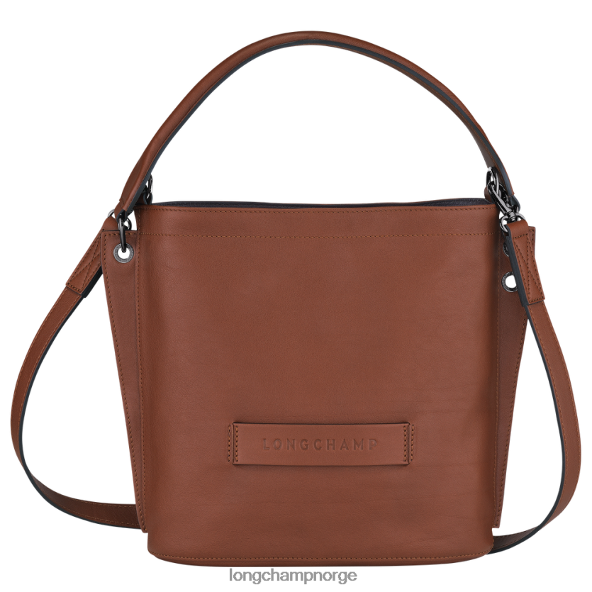 Longchamp 3d crossbody bag s kvinner konjakk FTJ6LL316