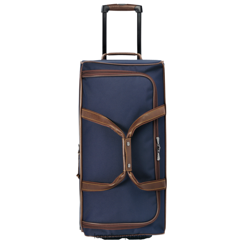 Longchamp boxford reiseveske l kvinner blå FTJ6LL841