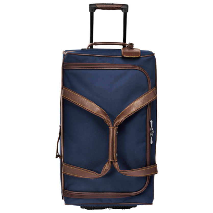 Longchamp boxford reiseveske m kvinner blå FTJ6LL838