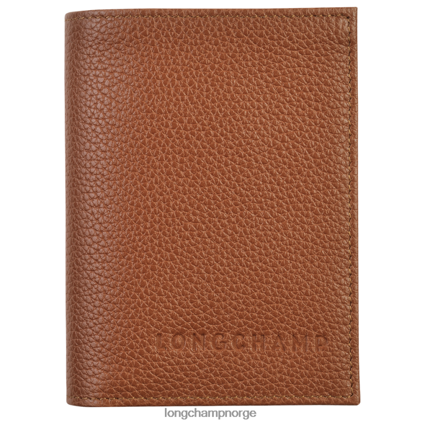 Longchamp le foulonne kortholder kvinner karamell FTJ6LL658