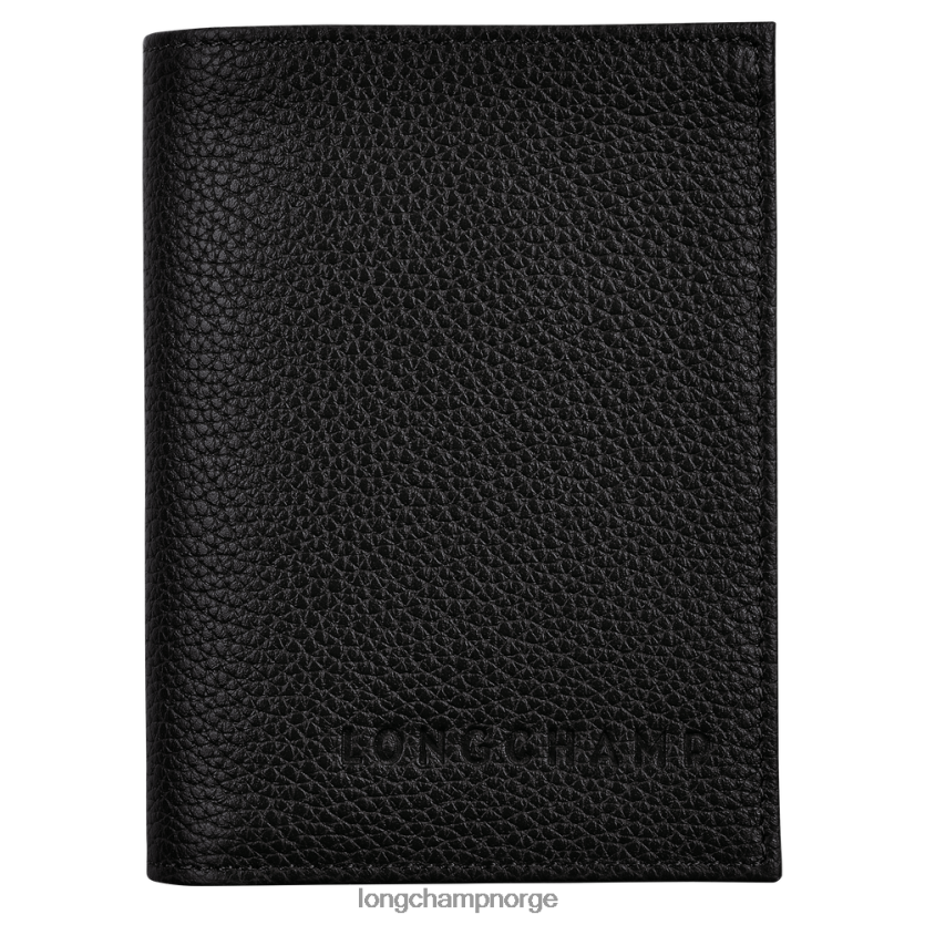 Longchamp le foulonne kortholder kvinner svart FTJ6LL657