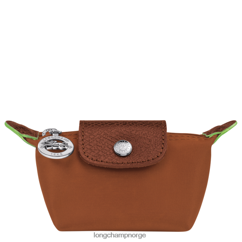 Longchamp le pliage grønn myntpung kvinner konjakk FTJ6LL508