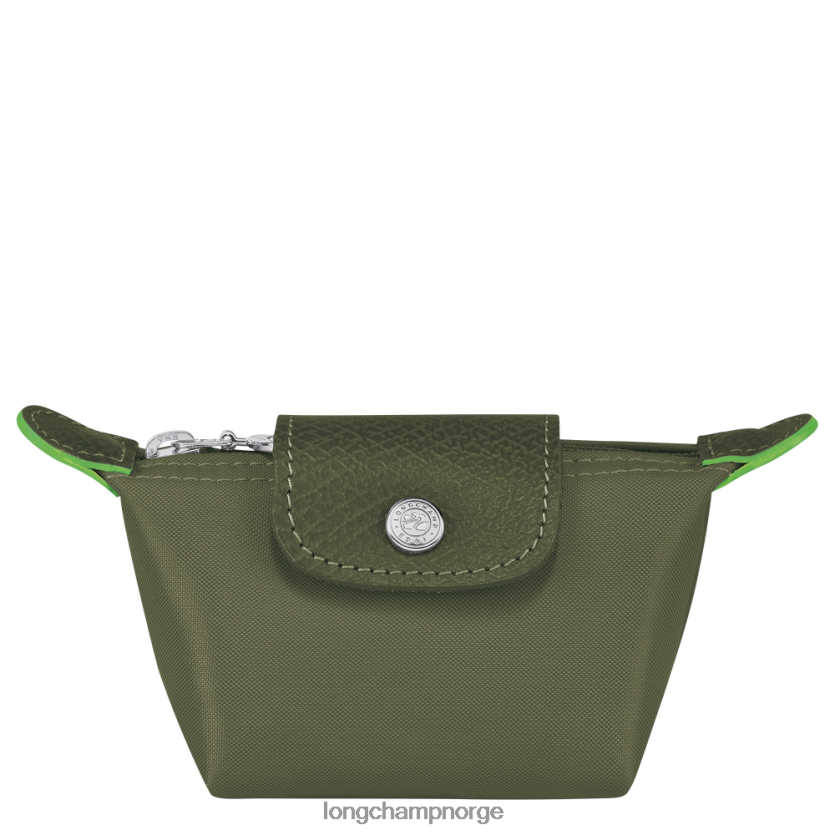 Longchamp le pliage grønn myntpung kvinner skog FTJ6LL507