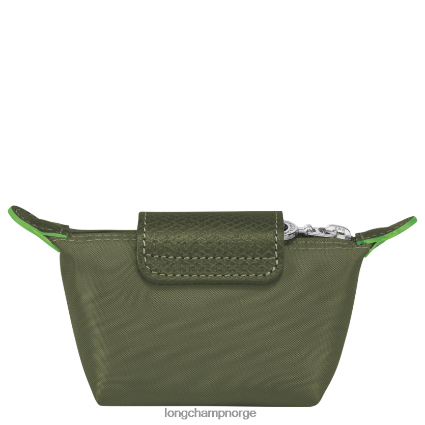 Longchamp le pliage grønn myntpung kvinner skog FTJ6LL507