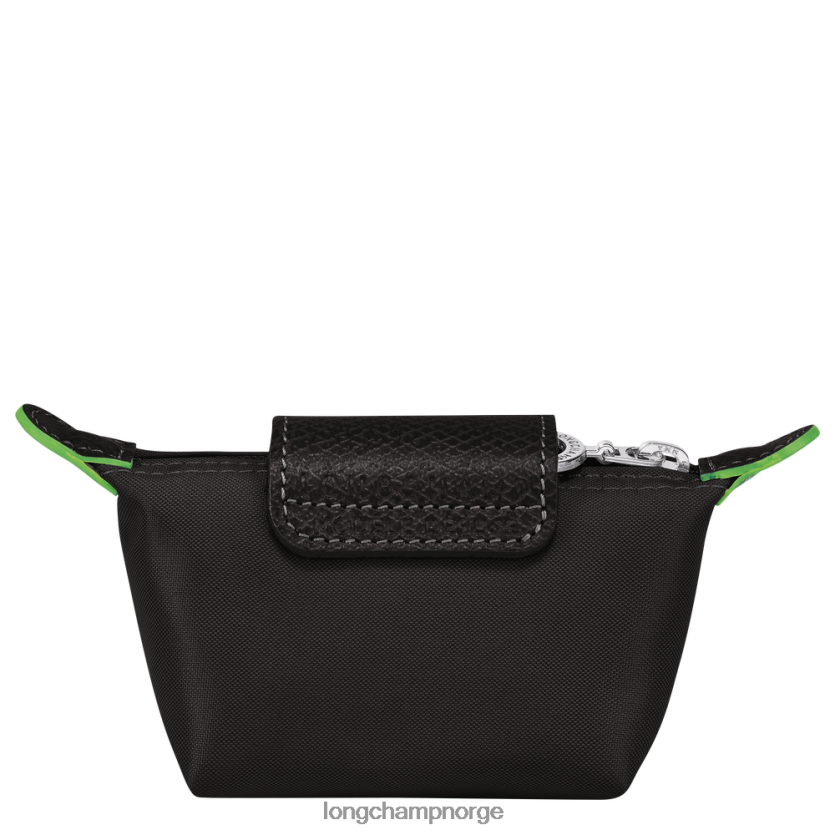 Longchamp le pliage grønn myntpung kvinner svart FTJ6LL506