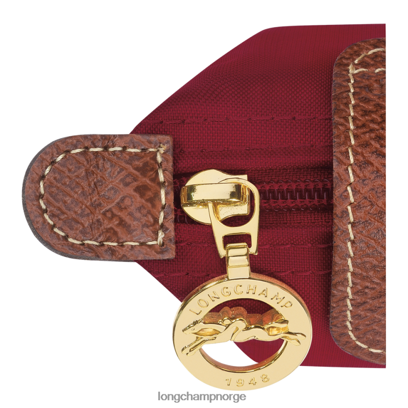 Longchamp le pliage original myntpung kvinner rød FTJ6LL501