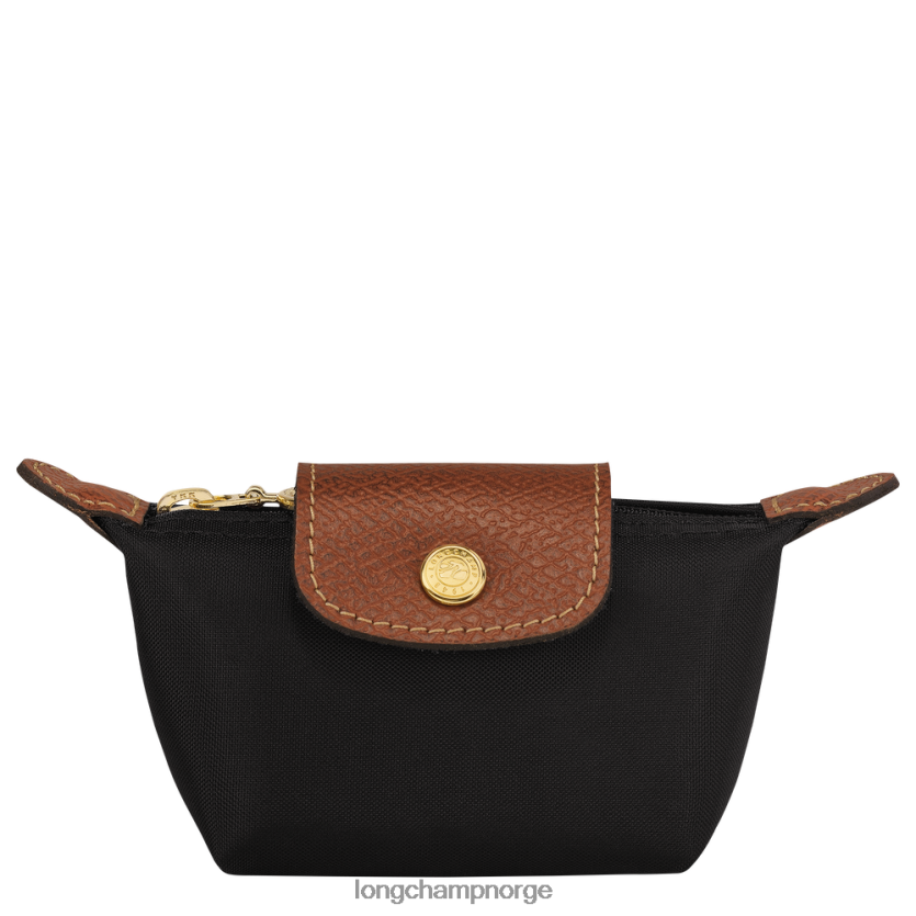 Longchamp le pliage original myntpung kvinner svart FTJ6LL499