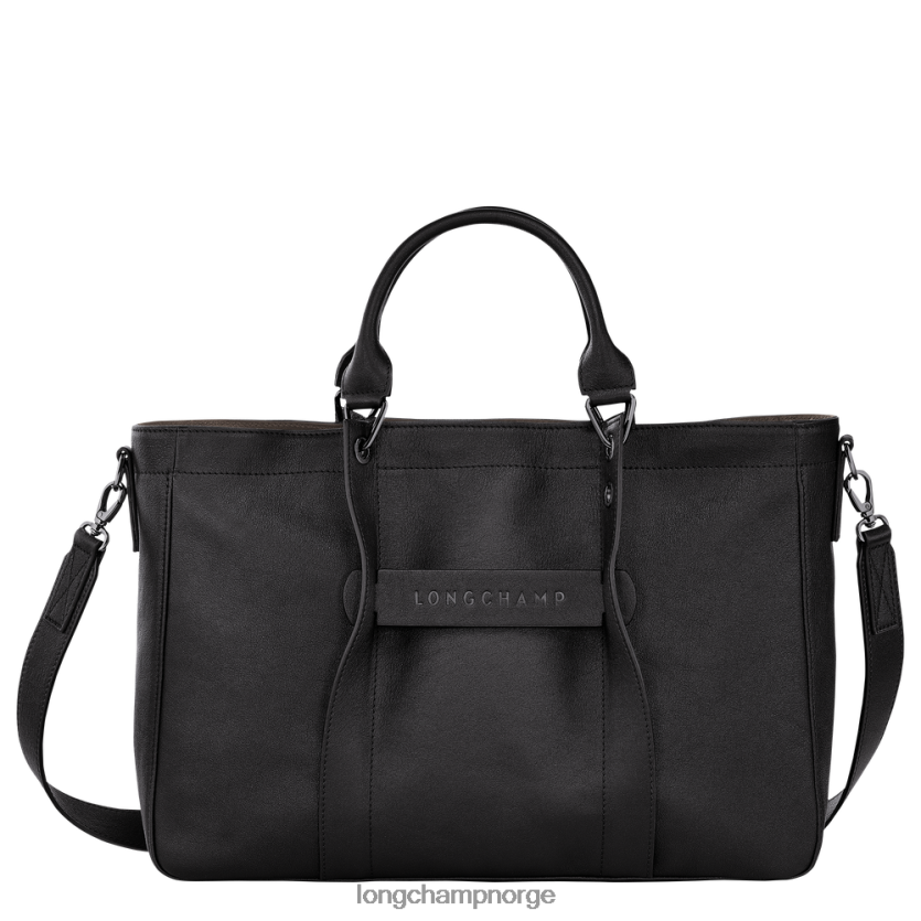 Longchamp 3d håndveske l kvinner svart FTJ6LL181