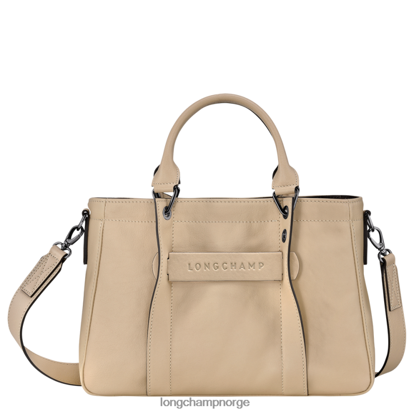 Longchamp 3d håndveske m kvinner beige FTJ6LL177