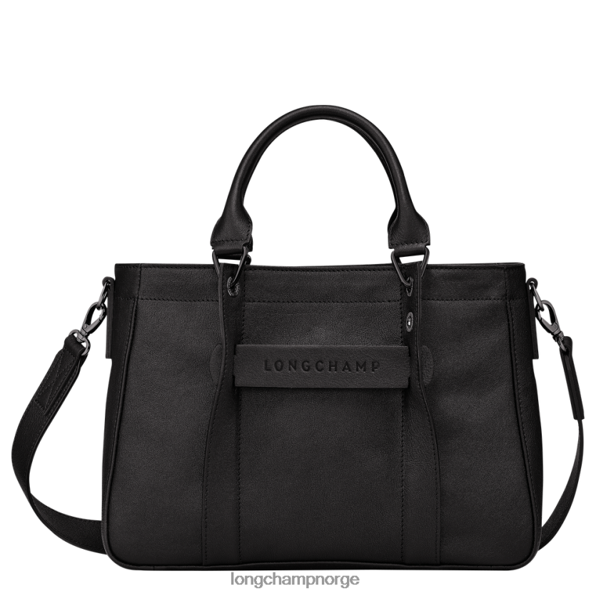 Longchamp 3d håndveske m kvinner svart FTJ6LL176