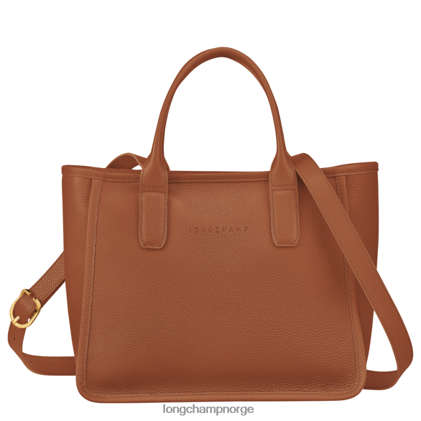 Longchamp le foulonne tote bag m kvinner karamell FTJ6LL125