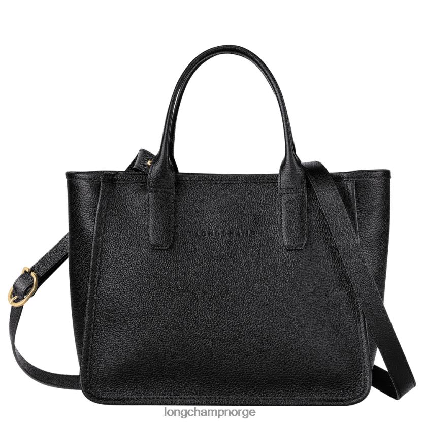 Longchamp le foulonne tote bag m kvinner svart FTJ6LL124