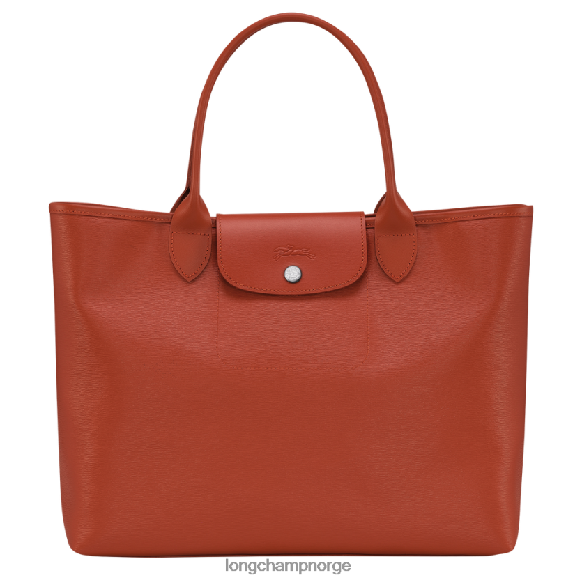 Longchamp le pliage city veske l kvinner terrakotta FTJ6LL85