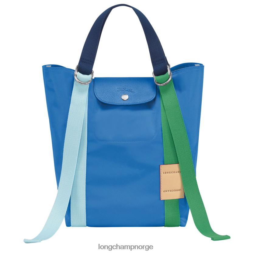 Longchamp le pliage re play tote bag s kvinner blå FTJ6LL50