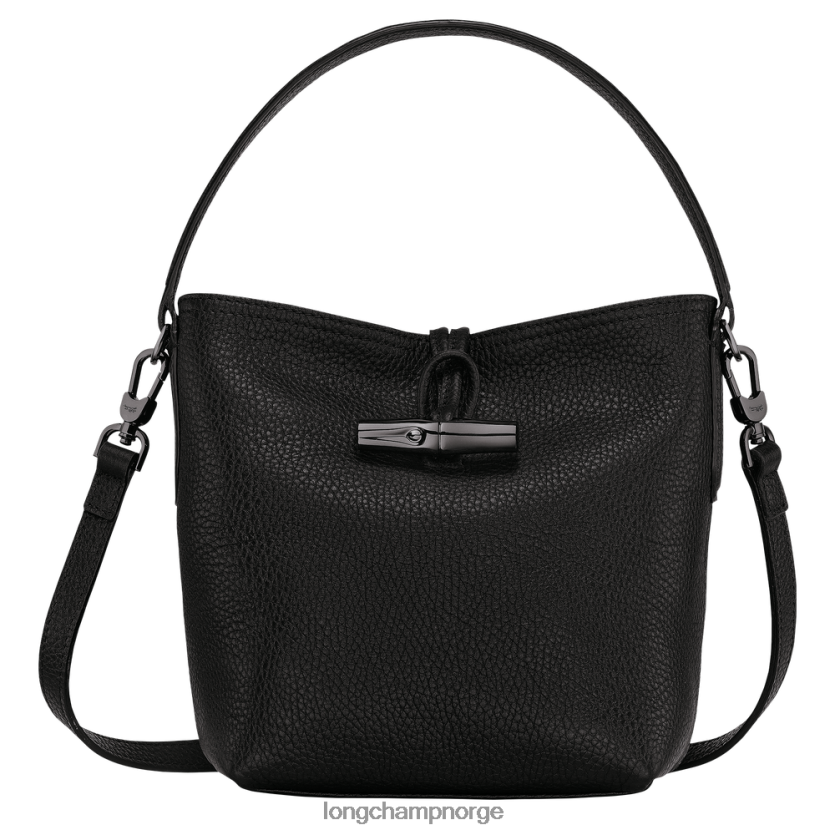 Longchamp roseau essential bøttepose xs kvinner svart FTJ6LL92