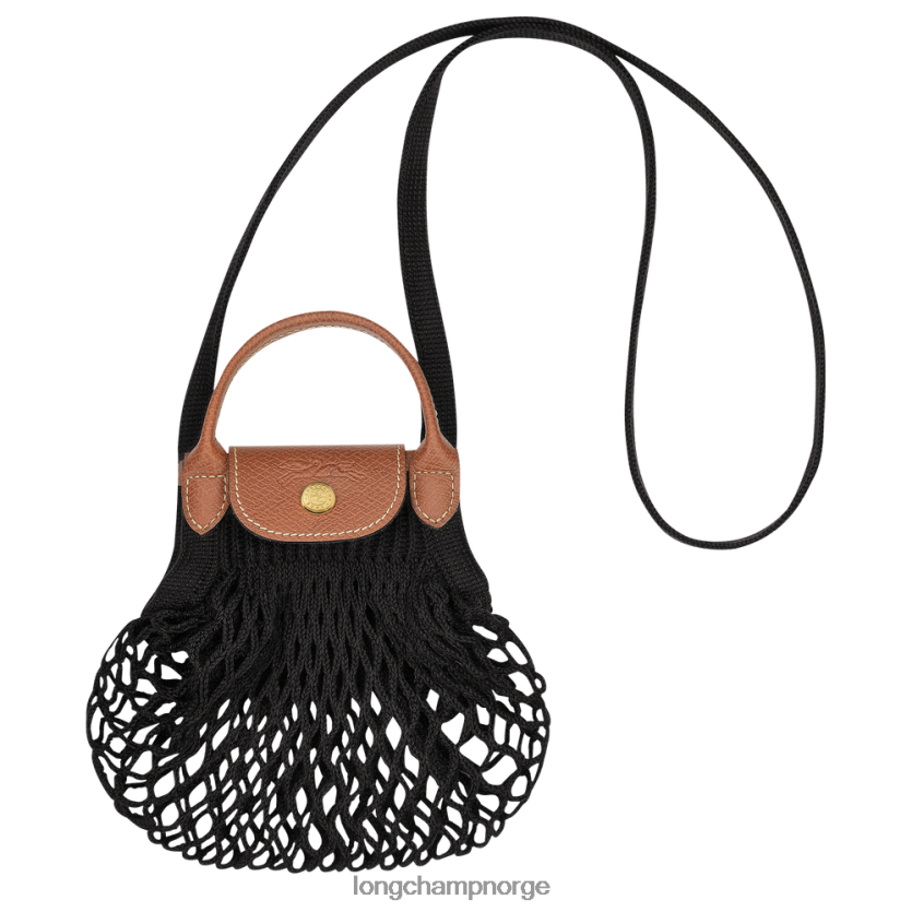 Longchamp le pliage filet mesh bag xs kvinner svart FTJ6LL218