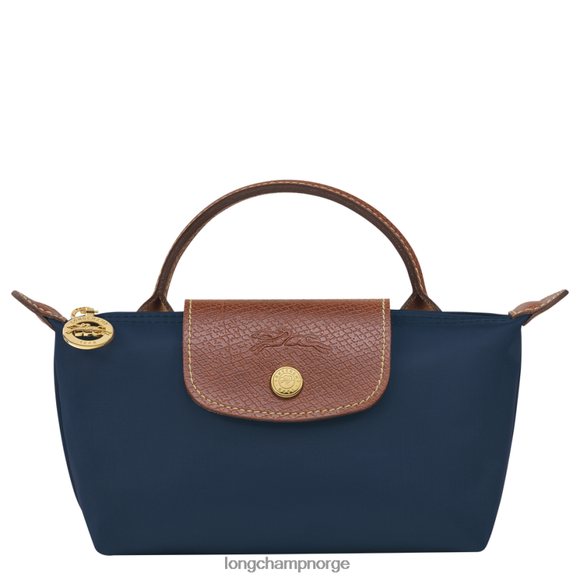 Longchamp le pliage original veske med håndtak kvinner marinen FTJ6LL665
