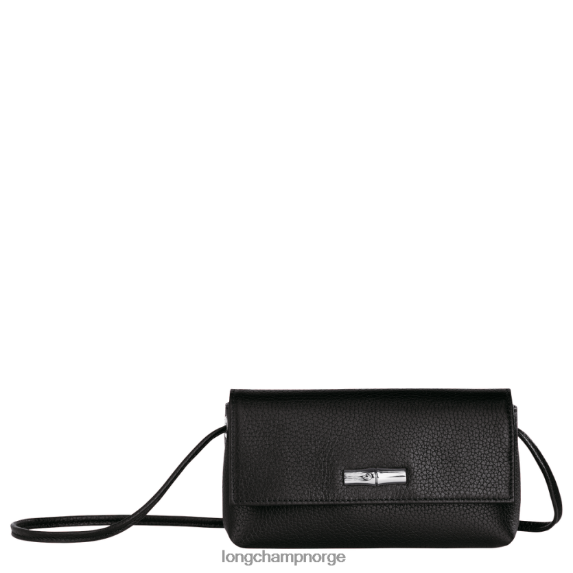 Longchamp roseau essensiell clutch kvinner svart FTJ6LL9