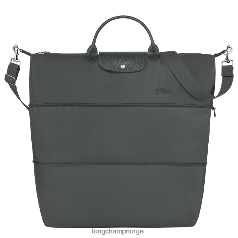 Longchamp le pliage grønn reiseveske som kan utvides kvinner grafitt FTJ6LL803