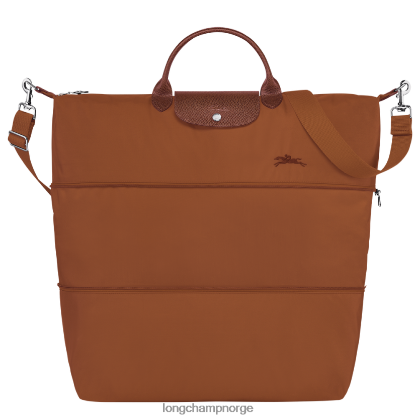 Longchamp le pliage grønn reiseveske som kan utvides kvinner konjakk FTJ6LL802