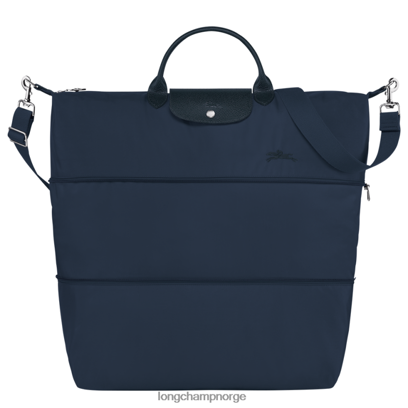 Longchamp le pliage grønn reiseveske som kan utvides kvinner marinen FTJ6LL804