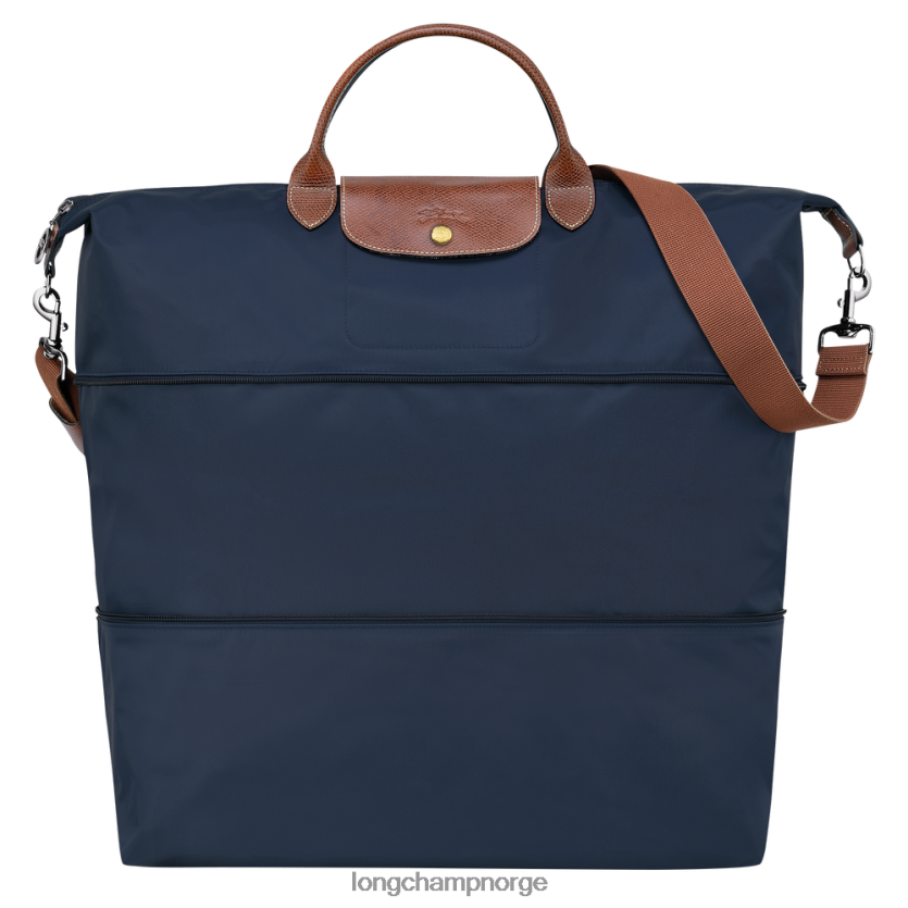 Longchamp le pliage original reiseveske kan utvides kvinner marinen FTJ6LL821