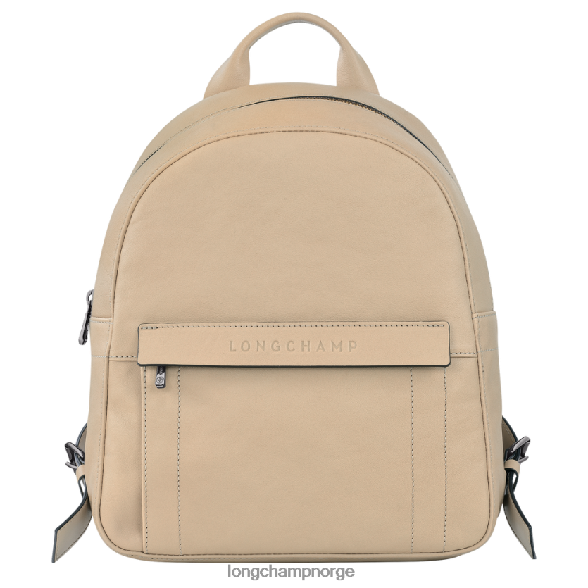 Longchamp 3d ryggsekk kvinner beige FTJ6LL431