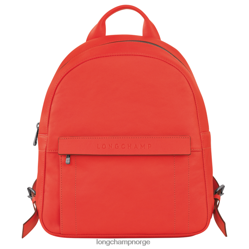 Longchamp 3d ryggsekk kvinner oransje FTJ6LL433