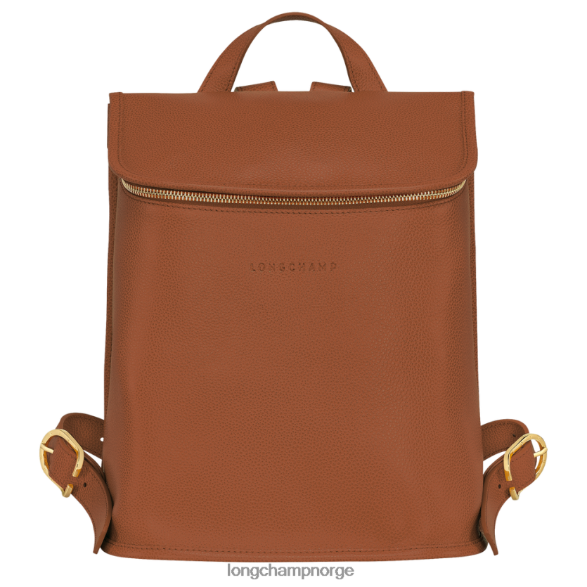 Longchamp le foulonne ryggsekk kvinner karamell FTJ6LL427