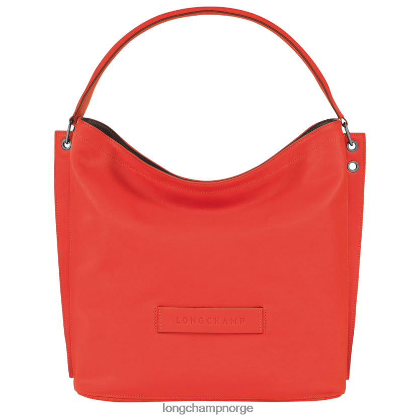 Longchamp 3d hobo bag l kvinner oransje FTJ6LL401