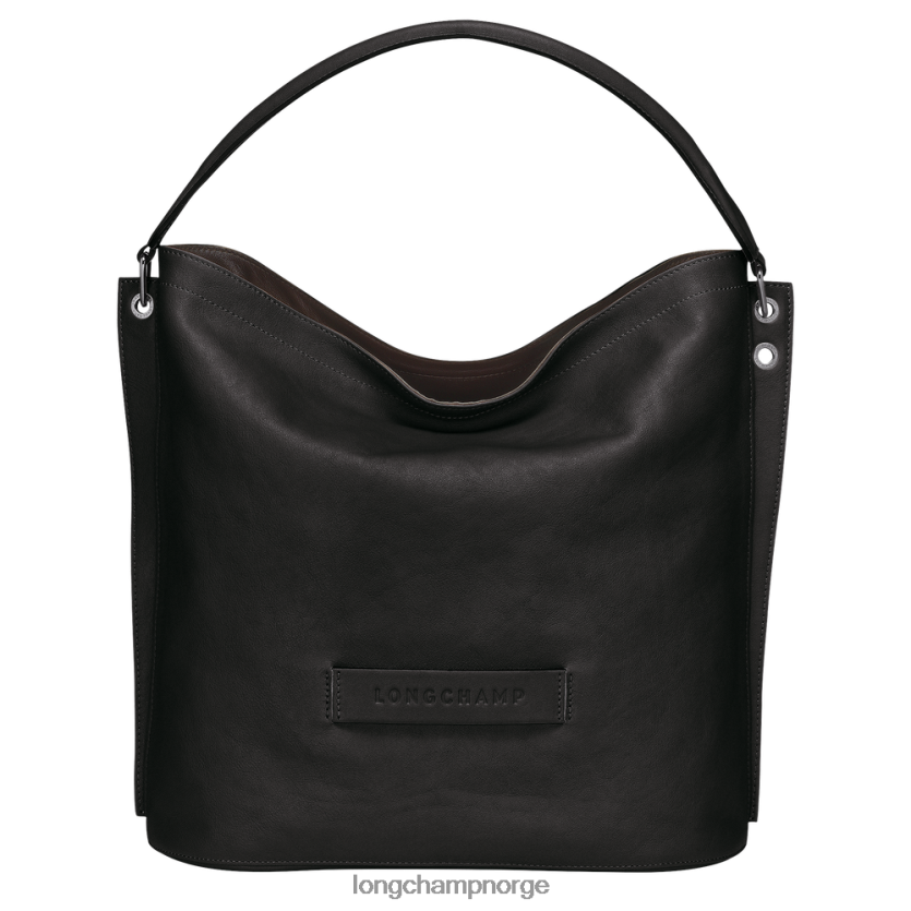 Longchamp 3d hobo bag l kvinner svart FTJ6LL398