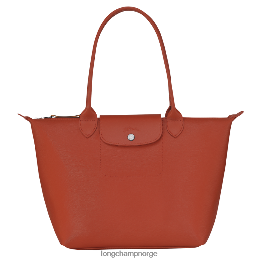 Longchamp le pliage city veske m kvinner terrakotta FTJ6LL354