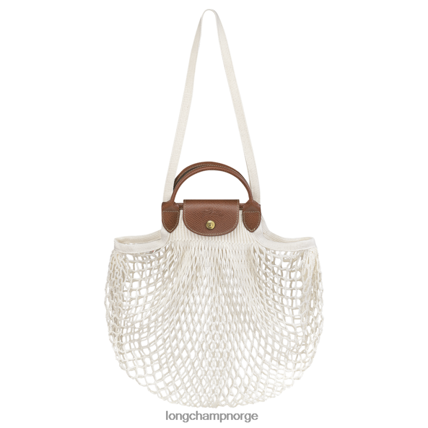 Longchamp le pliage filet nettingpose l kvinner ecru FTJ6LL66