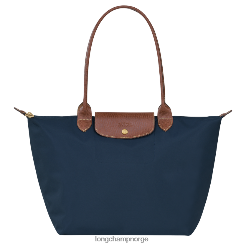 Longchamp le pliage original veske l kvinner marinen FTJ6LL417