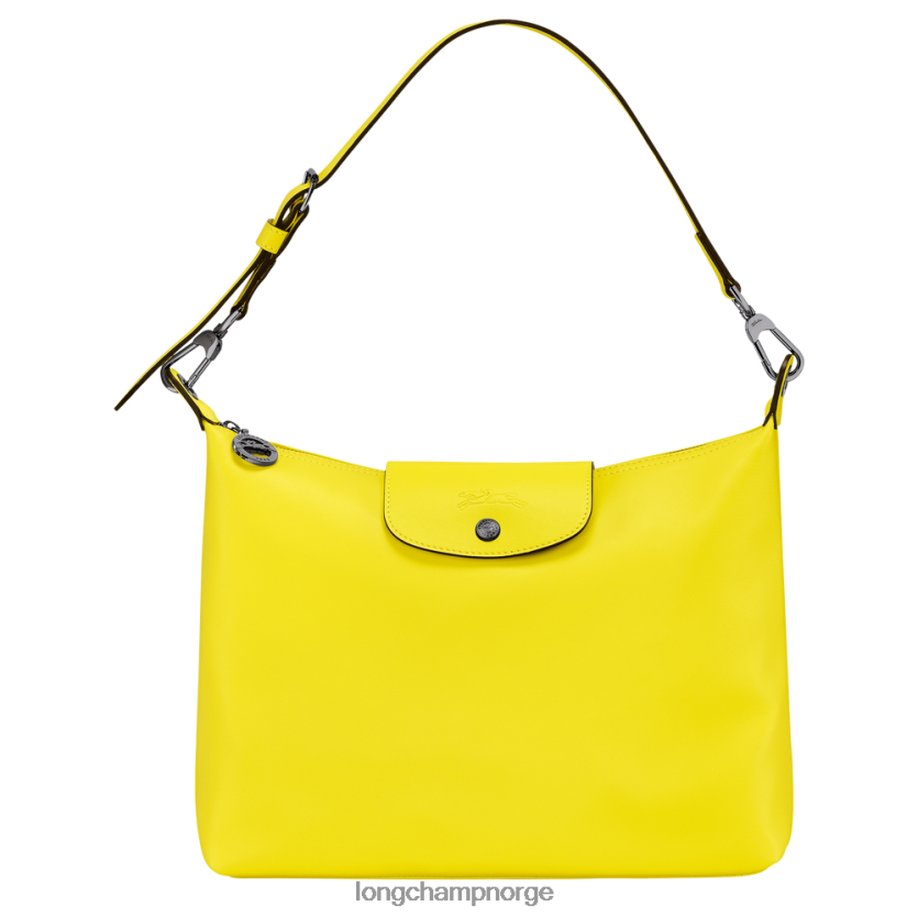 Longchamp le pliage xtra hobo bag m kvinner sitron FTJ6LL394