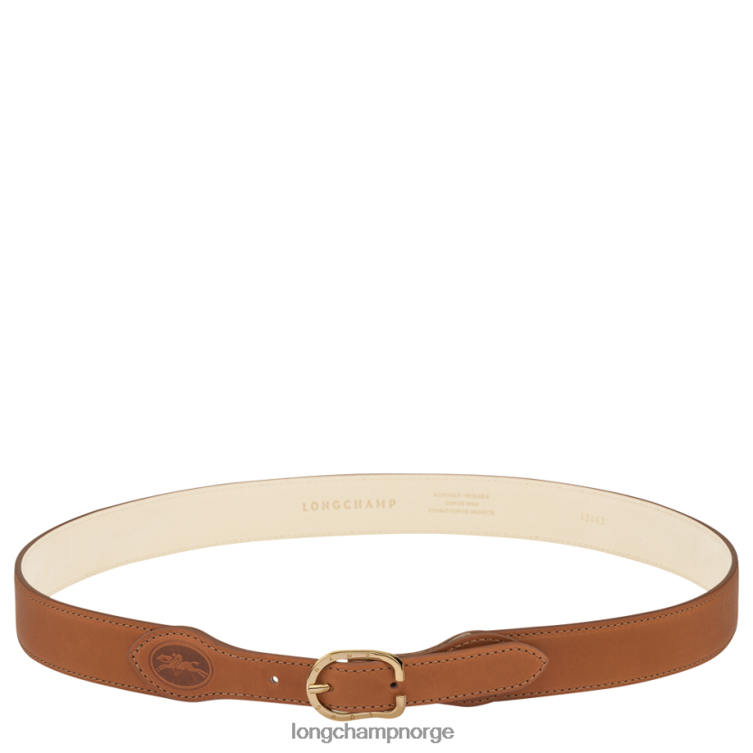 Longchamp 1980 damebelte kvinner konjakk FTJ6LL920