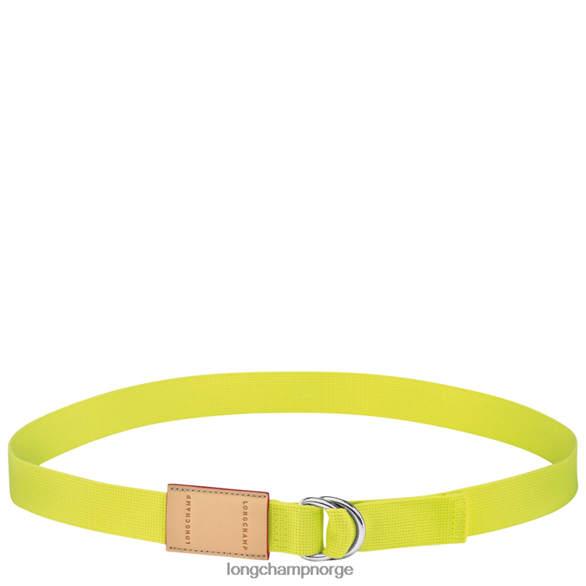 Longchamp le pliage re play damebelte kvinner sitron FTJ6LL957