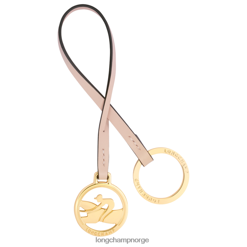 Longchamp box trot nøkkelringer kvinner blek rosa FTJ6LL742