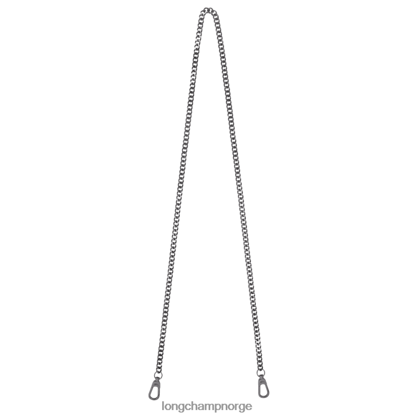 Longchamp kjede skulderstropp kvinner svartmetall FTJ6LL1083