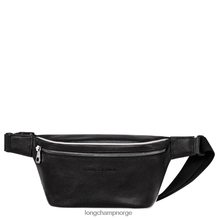 Longchamp le foulonne belteveske menn svart hvit FTJ6LL460