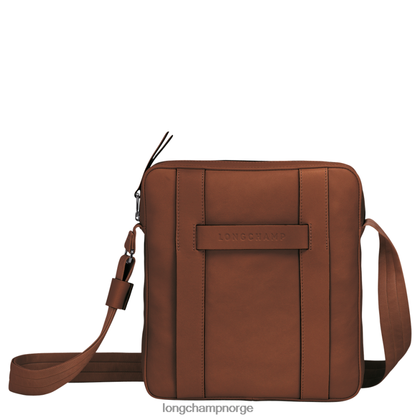 Longchamp 3d crossbody bag m menn konjakk FTJ6LL1126