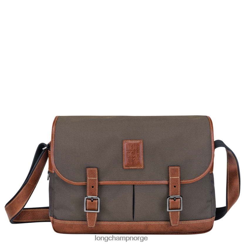 Longchamp boxford crossbody bag l menn brun FTJ6LL1113