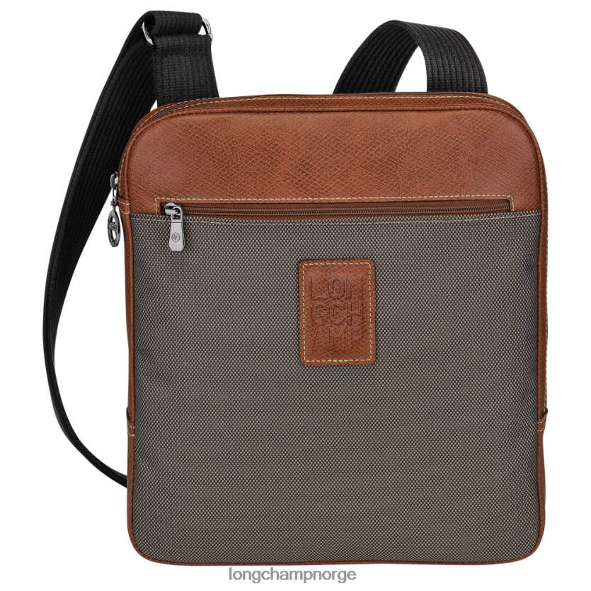 Longchamp boxford crossbody bag m menn brun FTJ6LL1110