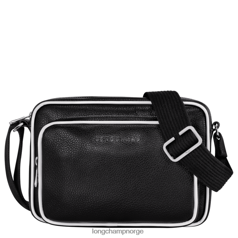 Longchamp le foulonne kameraveske menn svart hvit FTJ6LL1124