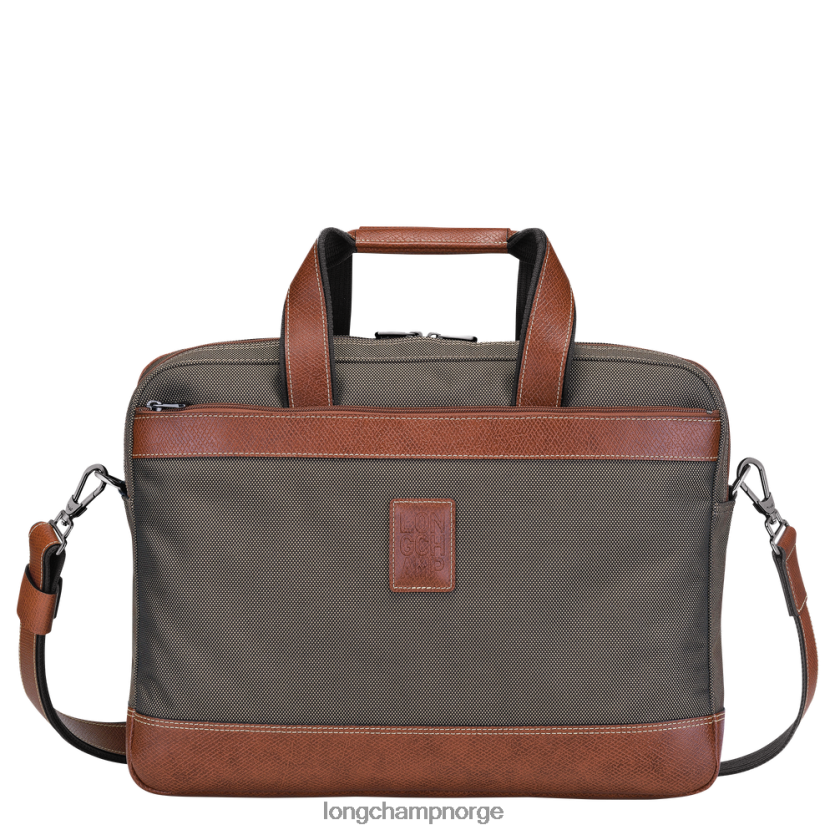 Longchamp boxford koffert l menn brun FTJ6LL1097
