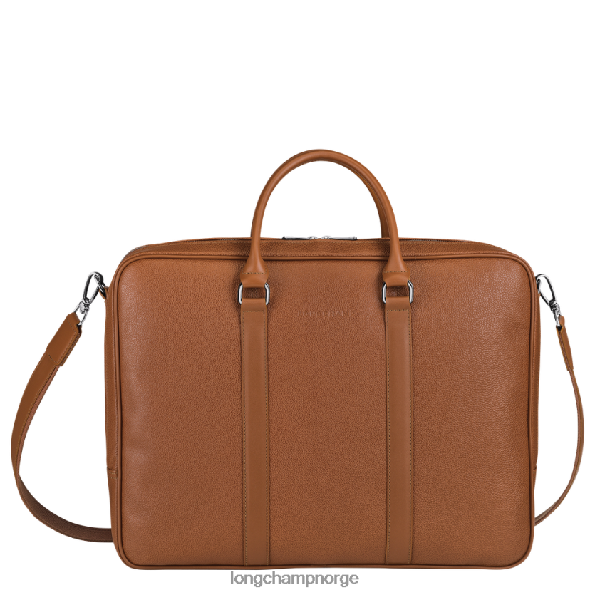 Longchamp le foulonne koffert l menn karamell FTJ6LL482