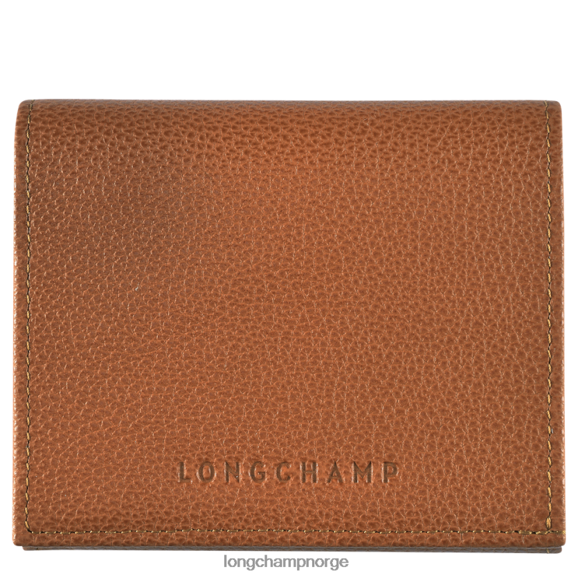 Longchamp le foulonne myntpung menn karamell FTJ6LL543