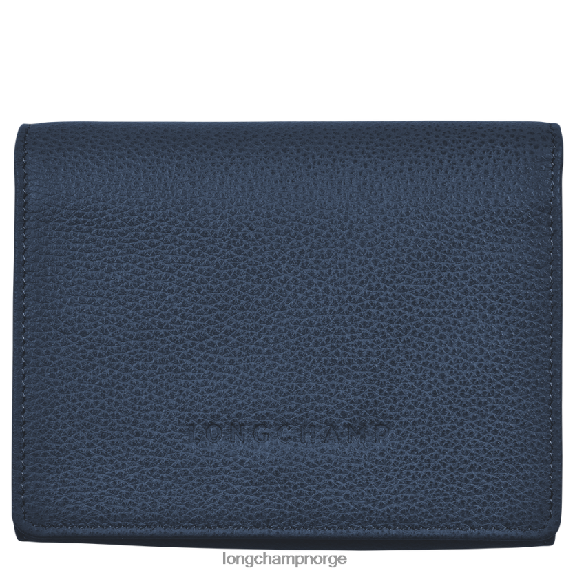 Longchamp le foulonne lommebok menn marinen FTJ6LL601